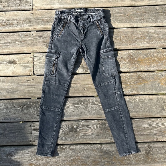 Zara Cargo Style Skinny Jeans - Picture 1 of 5